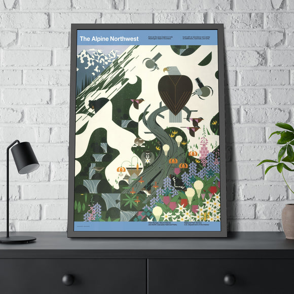 The Alpine Northwest Charley Harper for the NPS