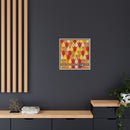 Octoberama Charley Harper Framed Giclee Print Stretched On Canvas-164