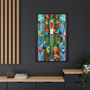 Monteverde Charley Harper Framed Giclee Print Stretched On Canvas-33