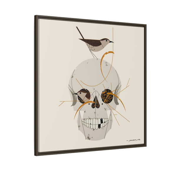 Charley Harper Wrented Giclee Framed Stretched On Canvas Print