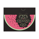 Watermelon Moon Charley Harper Unframed Giclee on Matte Stretched Canvas-9