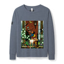 CAM SIERRA Women's Featherweight French Terry Long Sleeve Crewneck-5