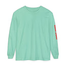 CAM Unisex Garment-dyed Long Sleeve T-Shirt-6