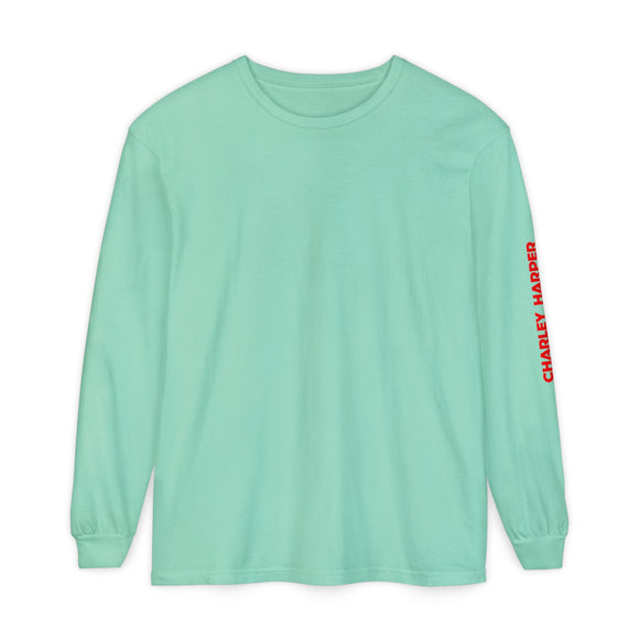 CAM Unisex Garment-dyed Long Sleeve T-Shirt