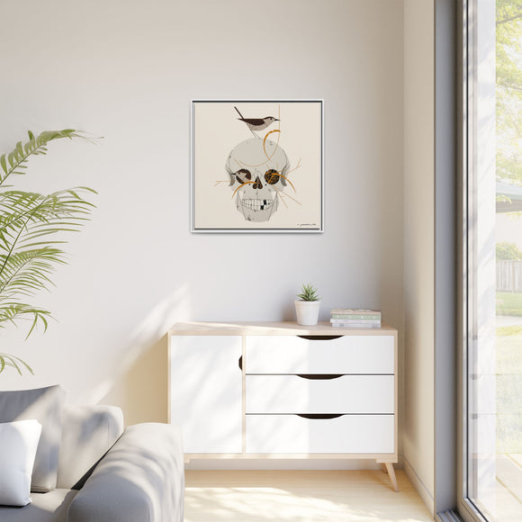 Charley Harper Wrented Giclee Framed Stretched On Canvas Print