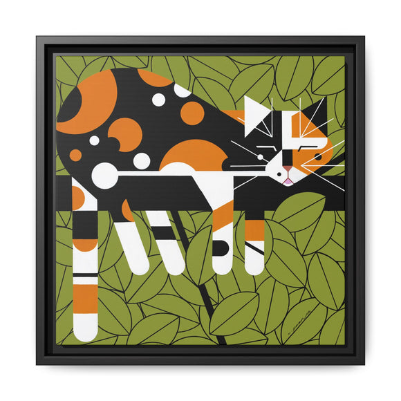 Charley Harper Limp On A Limb Framed Giclee Print Stretched On Canvas Art