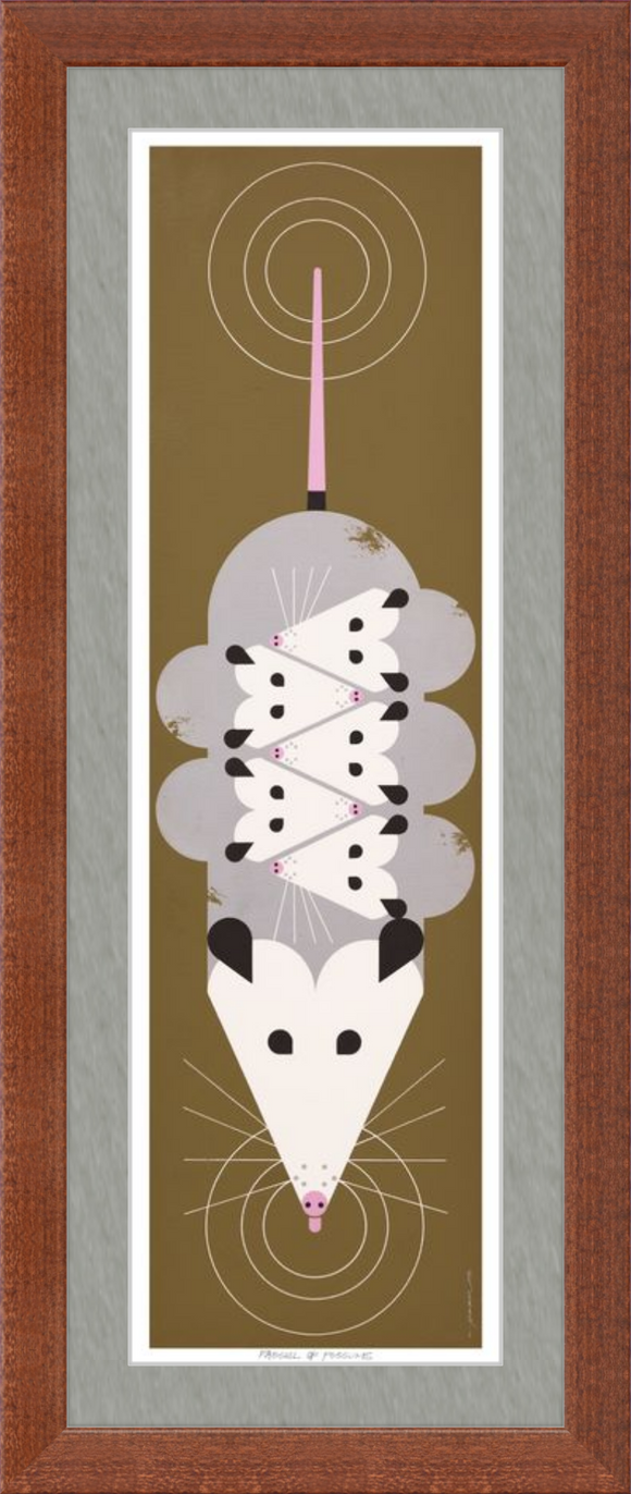 Passel of Possums Museum Quality Reproduction of Harper Archival Original Art
