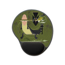 Charley Harper Florida Everglades Mouse Pad With Wrist Rest-1