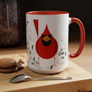 Cardinal and Seed Charley Harper Art Studio Classic Accent Mug 15oz-5