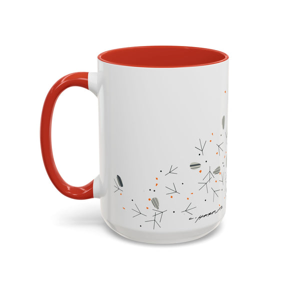 Cardinal and Seed Charley Harper Art Studio Classic Accent Mug 15oz
