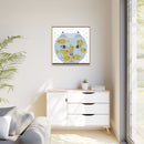 Fishful Thinking Edie Harper Framed Giclee Print on Stretched Canvas-144