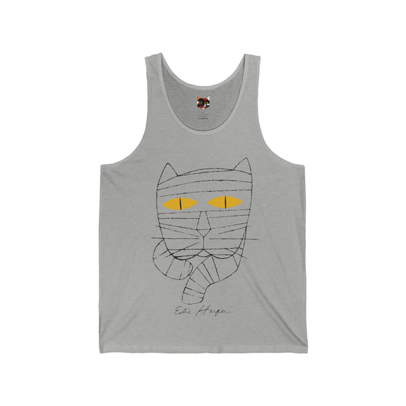 Edie Harper Mummy Cat Jersey Tank
