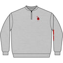 CAM Unisex Softstyle® Midweight Q-Zip Sweatshirt-4