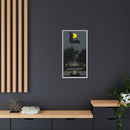 Charley Harper Bat, Bullfrog, and Bonfire Moonlight Framed Giclee on Stretched Canvas Wall Art Mid-Century Style-16