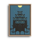 Racpack Charley Harper Framed Giclee Print on Stretched Canvas-20