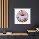 B-r-r-r-r-rdbath Charley Harper Framed Giclee Print on Stretched Canvas-93