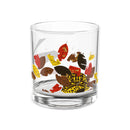 Homebody Charley Harper Rocks Glass, 10oz-1