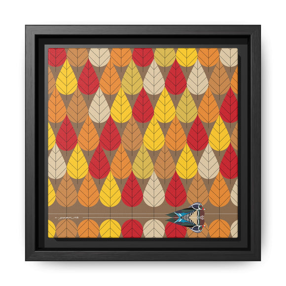 Octoberama Charley Harper Framed Giclee Print Stretched On Canvas
