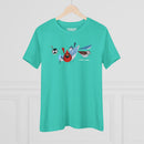 Bird Feeder's Charley Harper Women's Cotton Tee-26