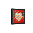 Vowlentine Charley Harper Framed Giclee Print on Stretched Canvas-68