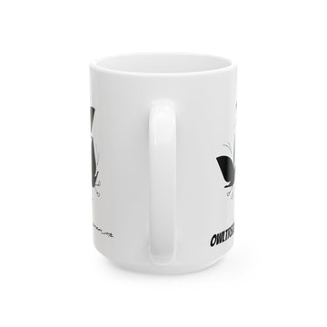 Owltrecation Charley Harper Ceramic Mug 15oz - 0