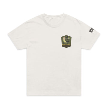 Everglades Solo Gator 1  Unisex Oversized Garment-Dyed T-Shirt - 0