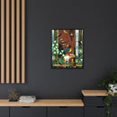 Charley Harper Sierra Range—National Park Service Commission 1990 Framed Giclee Wrapped Canvas Wall Art-21