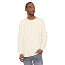 CAM Unisex Garment-dyed Long Sleeve T-Shirt-18