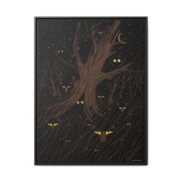 Creatures Wild and Tame Charley Harper Framed Giclee Print Stretched On Canvas