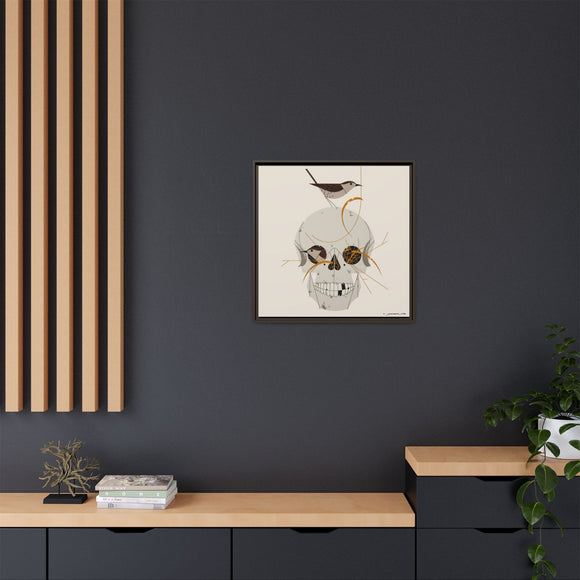 Charley Harper Wrented Giclee Framed Stretched On Canvas Print