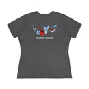 Bird Feeder's Charley Harper Women's Cotton Tee-36