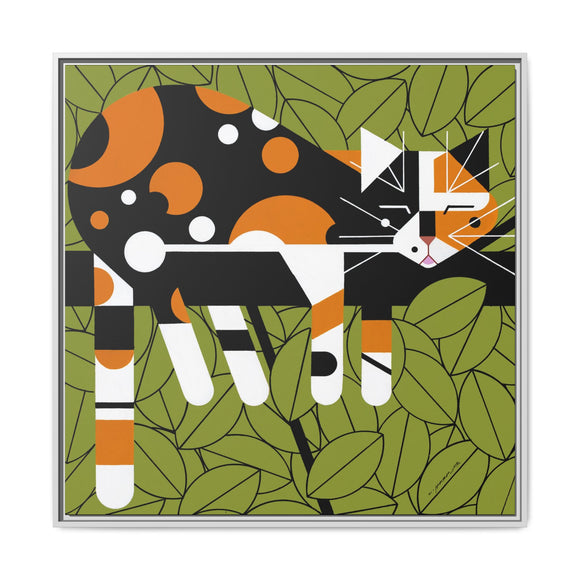 Charley Harper Limp On A Limb Framed Giclee Print Stretched On Canvas Art