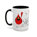 CAM BRANDED CARDINAL Accent Coffee Mug 15oz-4