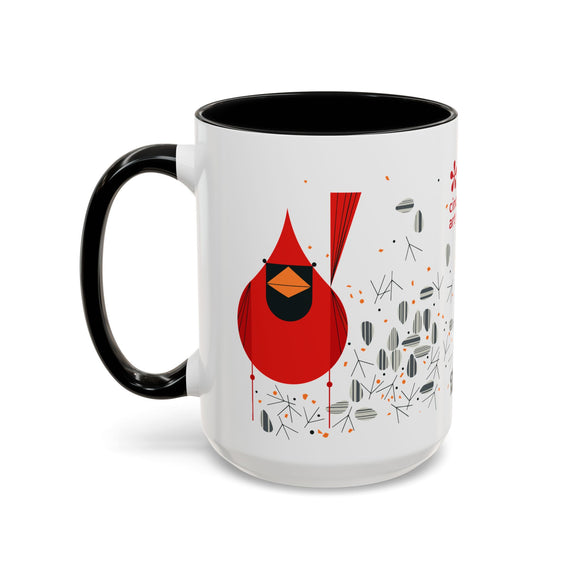 CAM BRANDED CARDINAL Accent Coffee Mug 15oz