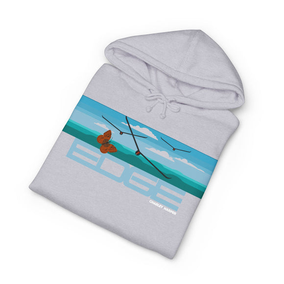 The Edge of Appalachia Monarch and Vultures Unisex Heavyweight Hooded Sweatshirt