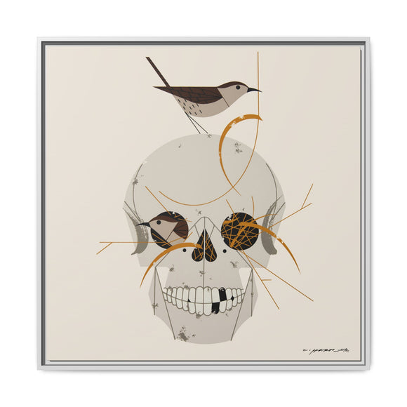 Charley Harper Wrented Giclee Framed Stretched On Canvas Print
