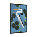 Herondipity Charley Harper Framed Giclee Print on Stretched Canvas-9