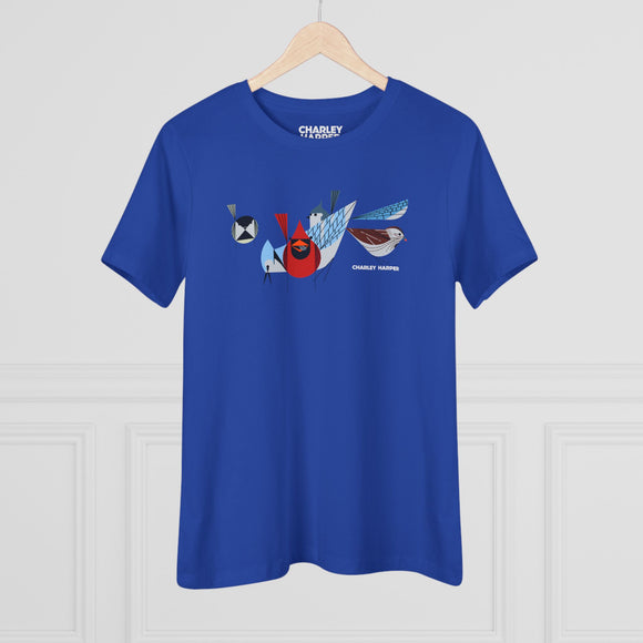 Bird Feeder's Charley Harper Women's Cotton Tee