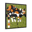Charley Harper Limp On A Limb Framed Giclee Print Stretched On Canvas Art-27