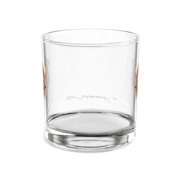 Cool Carnivore Charley Harper Rocks Glass, 10oz