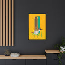 Tall Tail Charley Harper  Framed Giclee Canvas Wrapped Wall Mural Southwest Mid-Century Modern Art-17