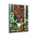 Charley Harper Sierra Range—National Park Service Commission 1990 Framed Giclee Wrapped Canvas Wall Art-25