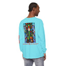 CAM Unisex Garment-dyed Long Sleeve T-Shirt-34