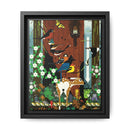 Charley Harper Sierra Range—National Park Service Commission 1990 Framed Giclee Wrapped Canvas Wall Art-7