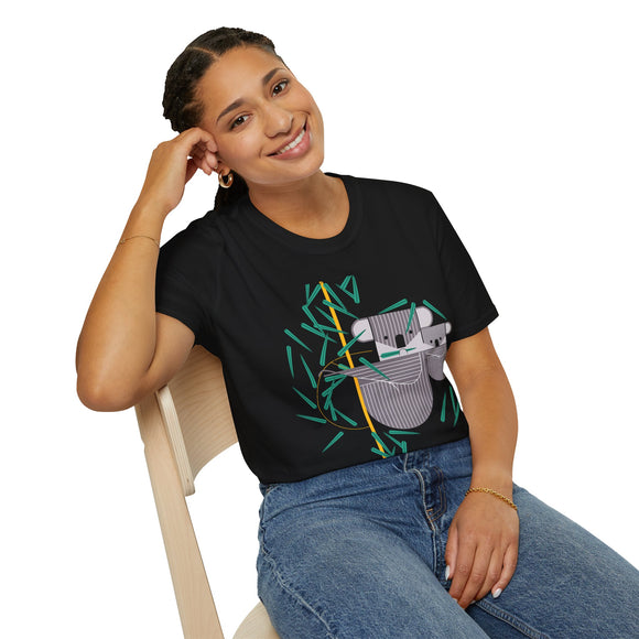 Charley Harper Koal Koala Unisex Softstyle T-Shirt