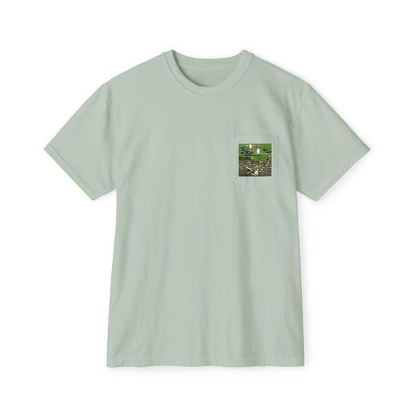Everglades badge 4 Unisex Garment-Dyed Pocket T-Shirt