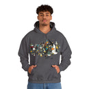 Charley Harper Mystery Of The Missing Migrants Unisex Heavy Blend™ Hooded Sweatshirt-56