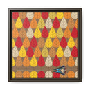Octoberama Charley Harper Framed Giclee Print Stretched On Canvas-6
