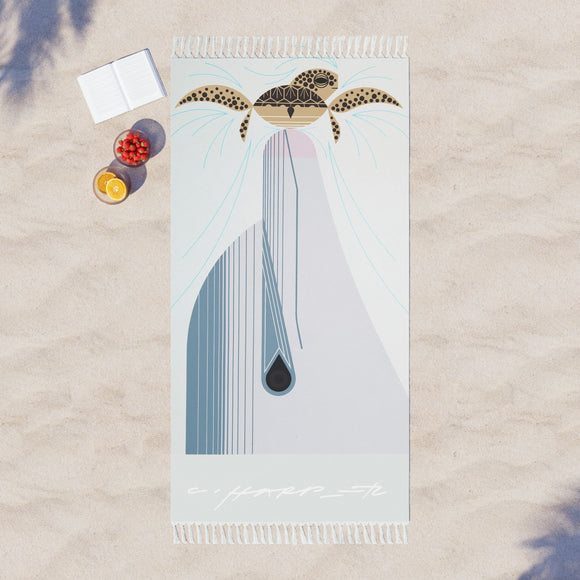 Charley Harper Dolfun Boho Beach Blanket