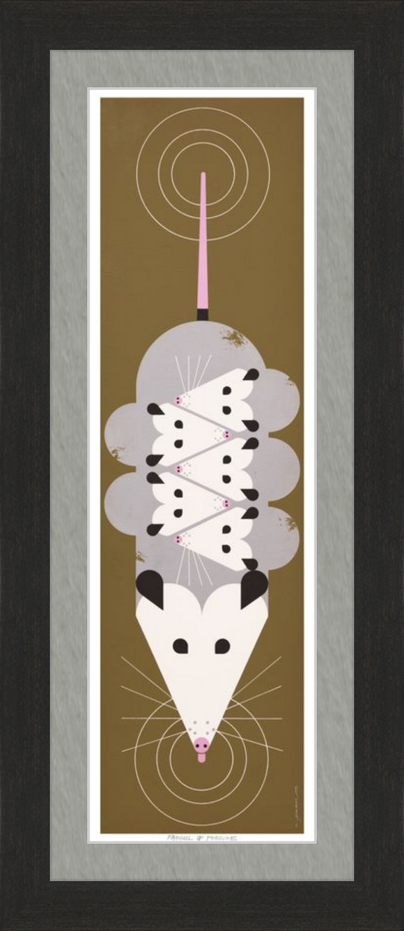 Passel of Possums Museum Quality Reproduction of Harper Archival Original Art